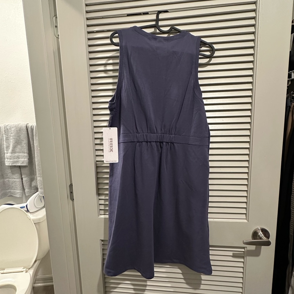 Purple Sleeveless Tank Dress - Picture 2 of 2